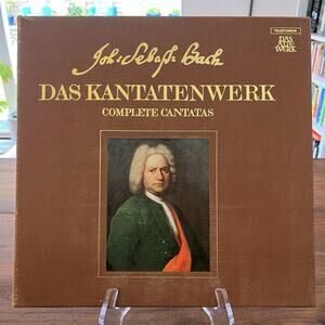 J.S. Bach Das Kantatenwerk Complete Cantatas Vol 6 LP Box Set 1973 Telefunken